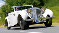 MG SA Tickford DHC, Frontansicht