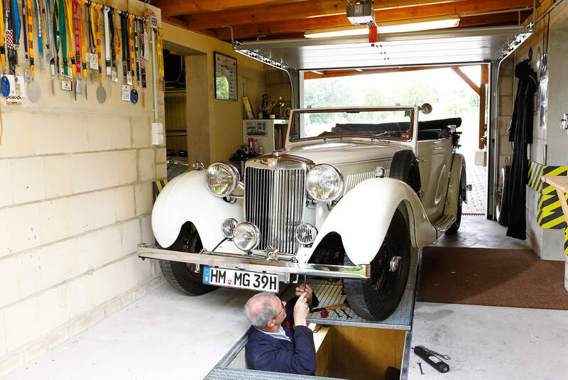 MG SA Tickford DHC, Frontansicht