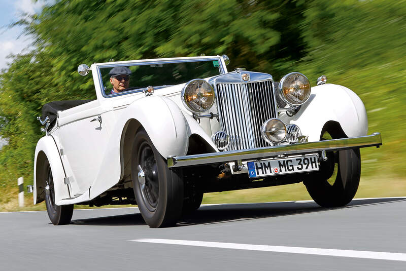 MG SA Tickford DHC, Frontansicht