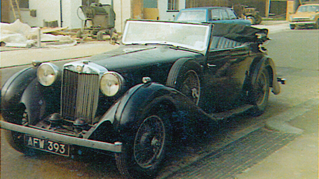 MG SA Tickford DHC, Seitenansicht