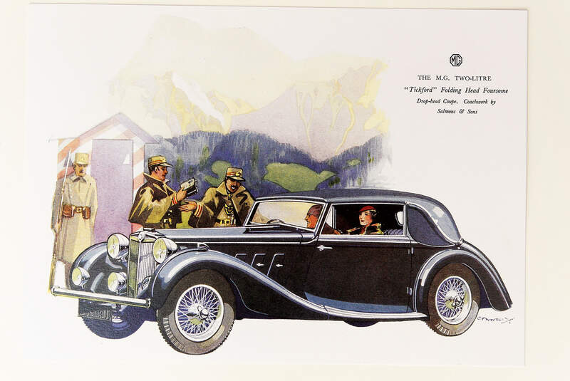 MG SA Tickford DHC, Werbeplakat