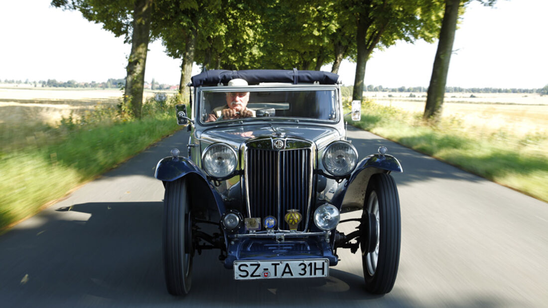 MG TA Tickford, Baujahr 1937