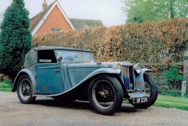 MG TA Tickford, Baujahr 1937