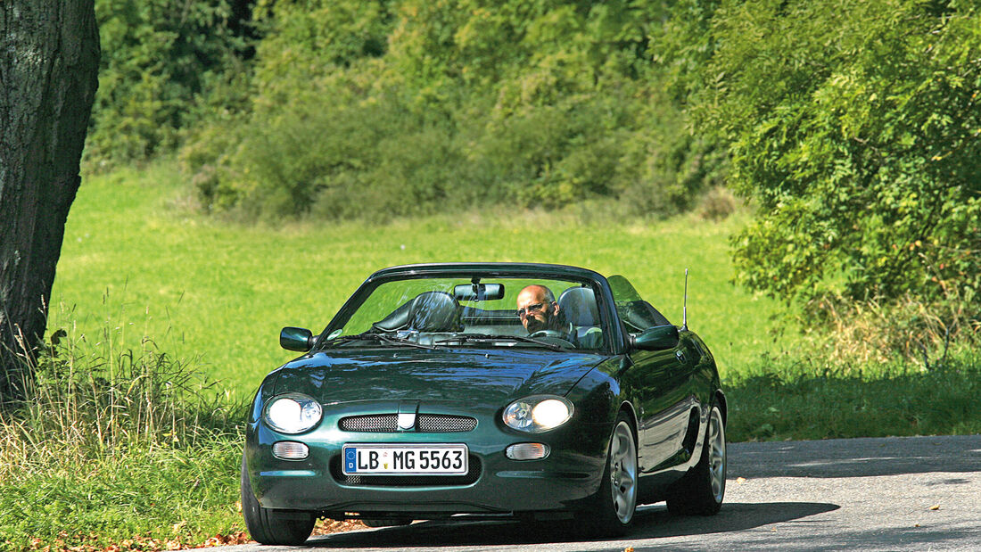 MGF 1.8i, Frontansicht