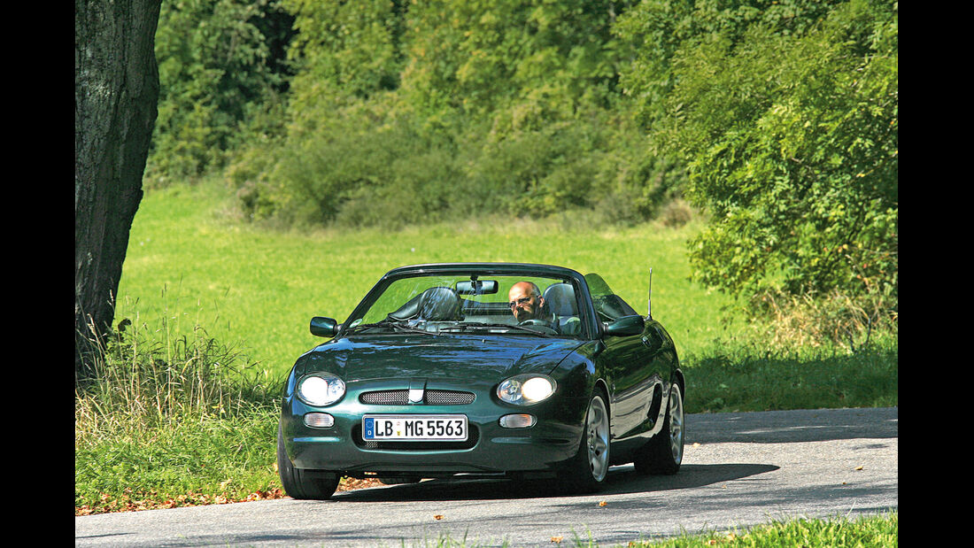 MGF 1.8i, Frontansicht