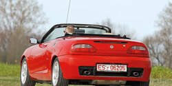 MGF, Heckansicht