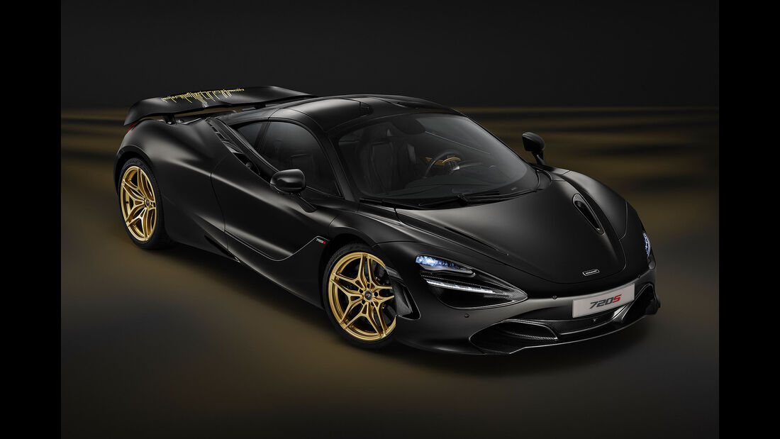 MSO McLaren 720S Black and gold