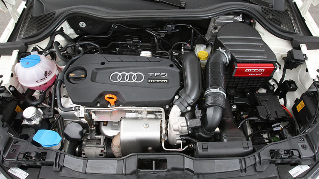 MTM Audi A1 Motorraum