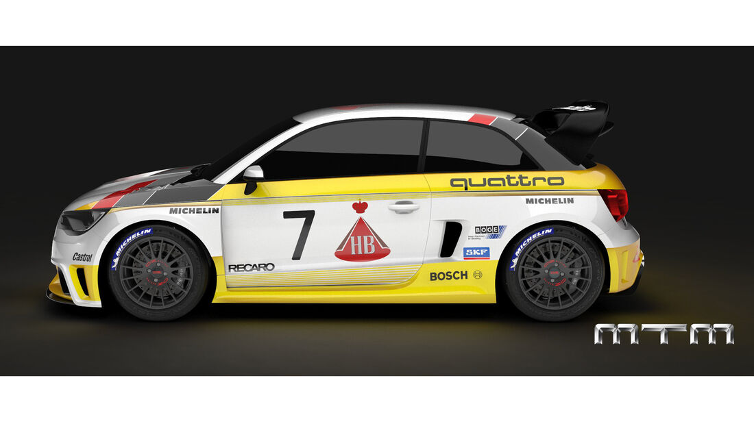 MTM-Audi A1 Quattro Gruppe B, Tuning