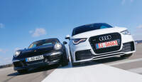 MTM-Audi A1 quattro, Porsche 911, Frontansicht