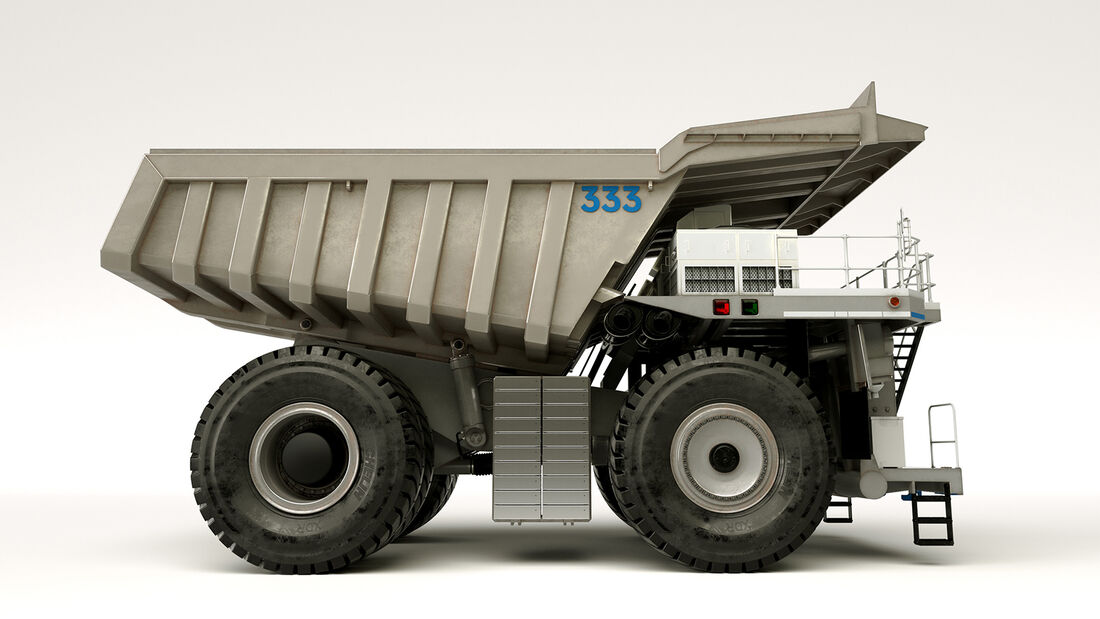 MTU Hybrid Mining Truck Concept