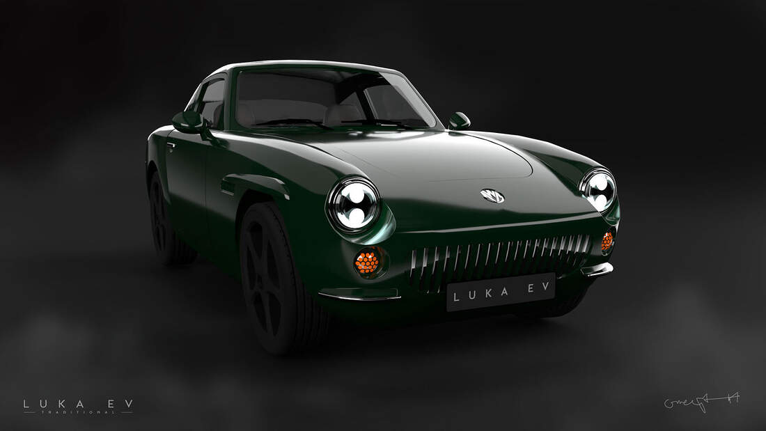 MW Motors Luka EV RetroElektroCoupé aus Tschechien AUTO MOTOR UND