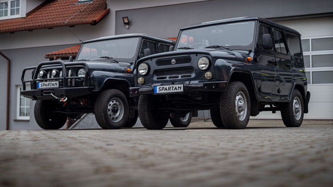 MWM UAZ Spartan Rustikaler Russe mit Elektroantrieb AUTO MOTOR UND SPORT