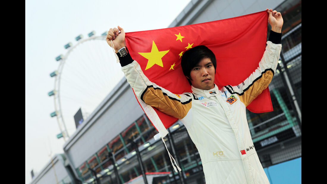 Ma Qing Hua - HRT - Formel 1 - GP Singapur - 20. September 2012
