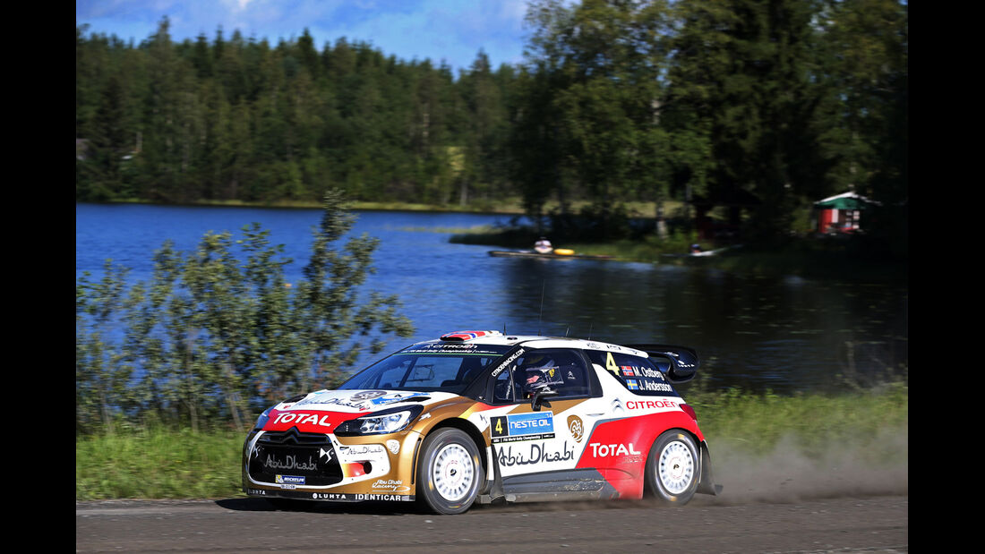 Mads Östberg - Rallye Finnland 2014 - Tag 3 - WRC - Citroen DS3 WRC