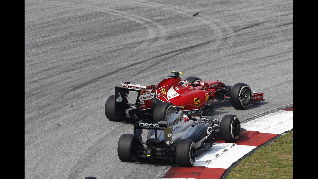 Magnussen & Räikkönen - GP Malaysia 2014