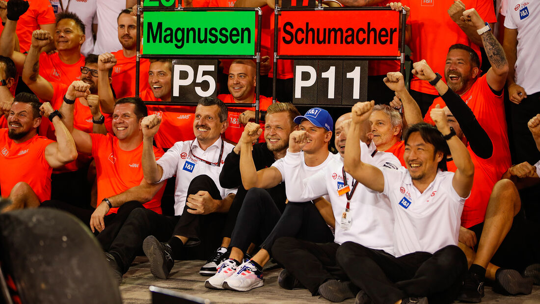 Magnussen - Schumacher - Haas - GP Bahrain 2022 - Sakhir - Rennen