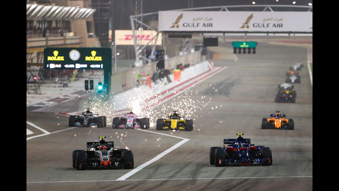 Magnussen vs. Gasly - Formel 1 - GP Bahrain 2018
