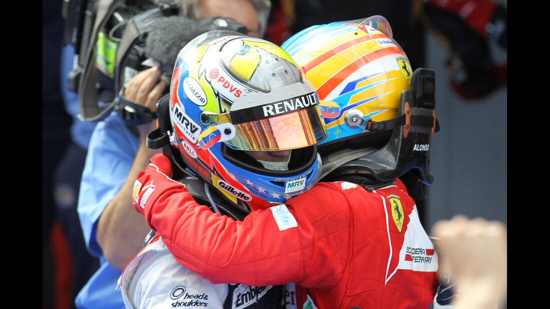 Maldonado & Alonso GP Spanien 2012