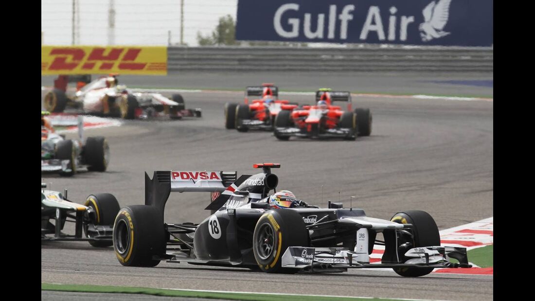 Maldonado  - Formel 1 - GP Bahrain - 22. April 2012