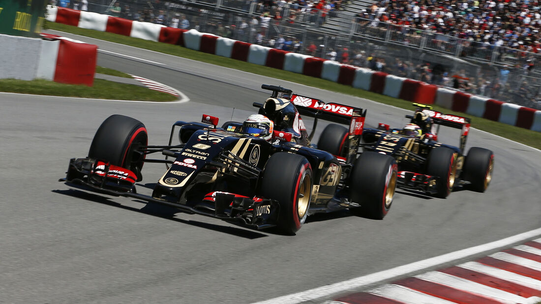 Maldonado & Grosjean - Lotus - Formel 1 - GP Kanada - Montreal - 6. Juni 2015