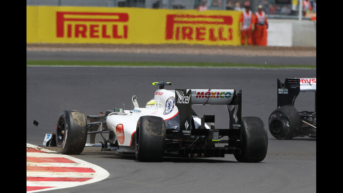 Maldonado Perez GP England 2012