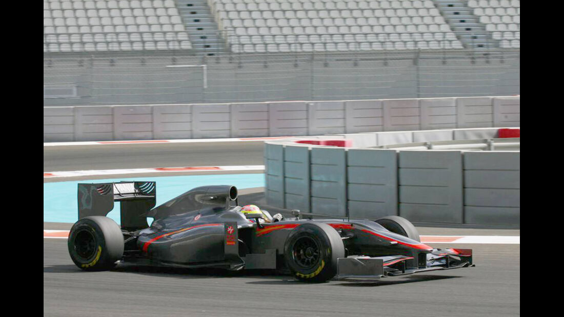 Maldonado - Pirelli Test