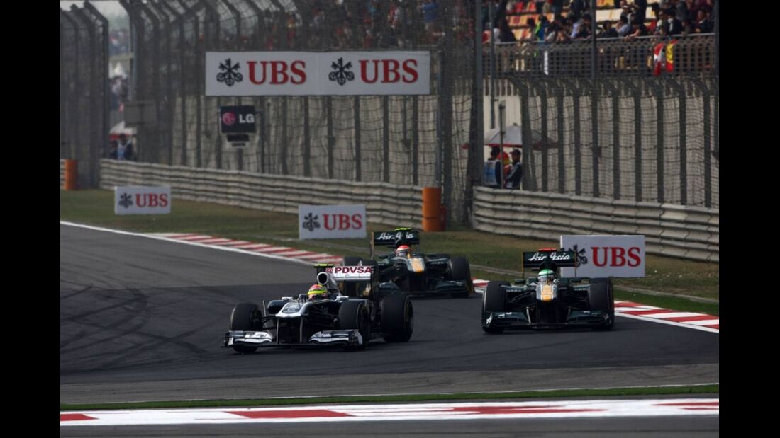 Maldonado Williams Formel 1 GP China 2011