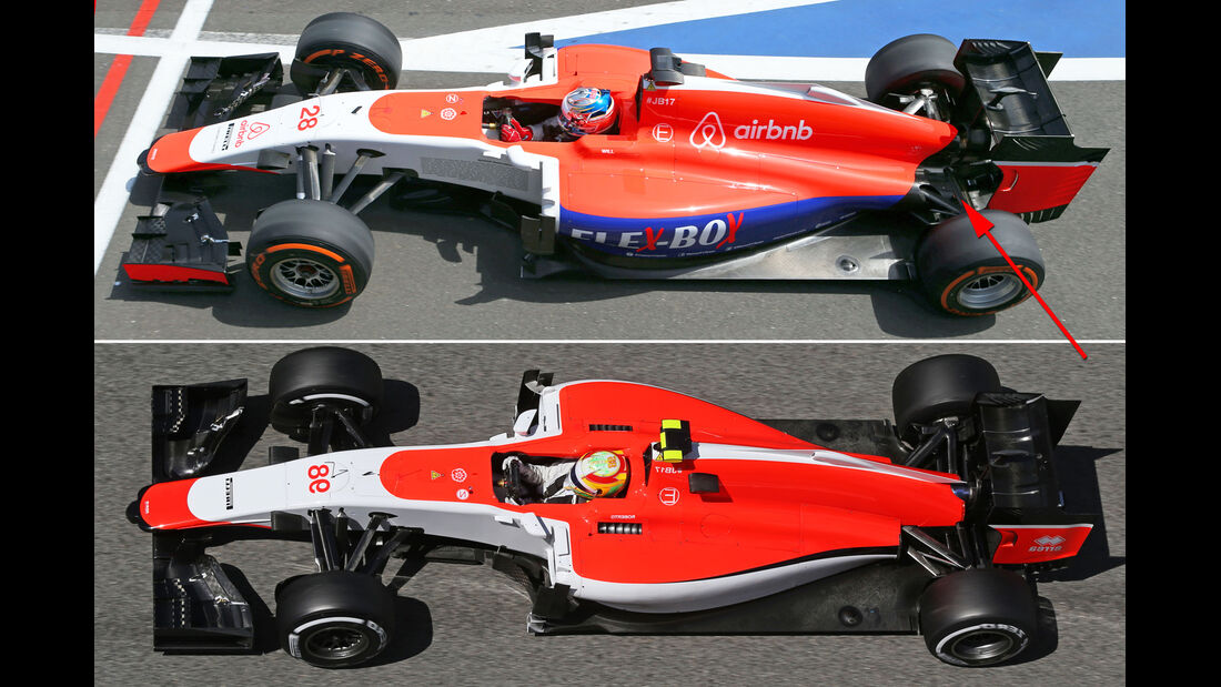Manor Marussia - F1 Technik - GP England 2015