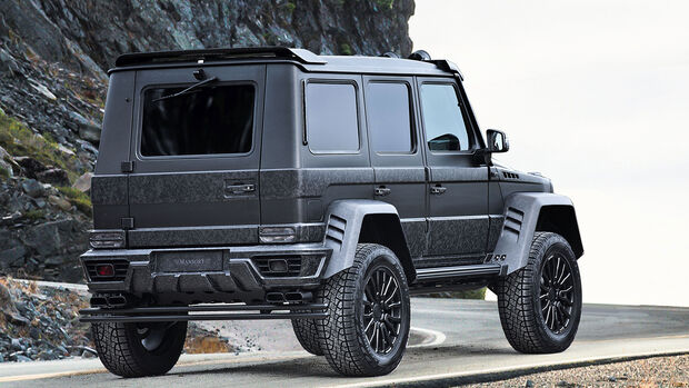 Mansory Gronos Black Desert G500 4x4² Sperrfrist 7.3. 7.30 Uhr