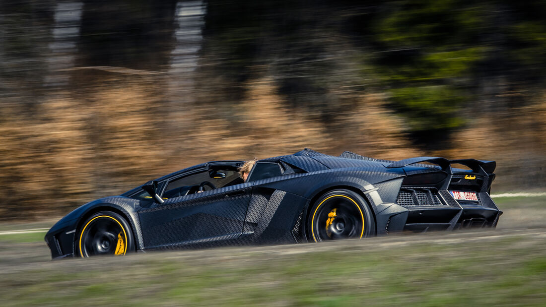 Mansory-Lamborghini Aventator Carbonada, Heckansicht