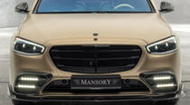 Mansory S-Klasse Gold Front