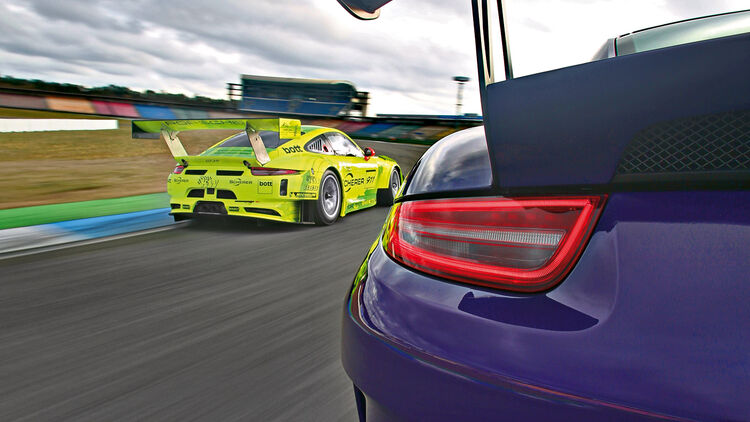 Porsche 911 Gt3 Rs Und Gt3 R Von Manthey Racing Auto Motor