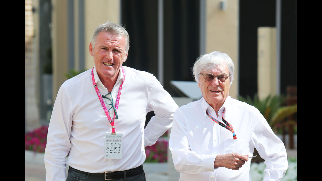 Marcello Lotti & Bernie Ecclestone - GP Abu Dhabi - 28. November 2015