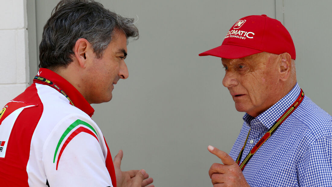 Marco Mattiacci & Niki Lauda - GP Brasilien 2014