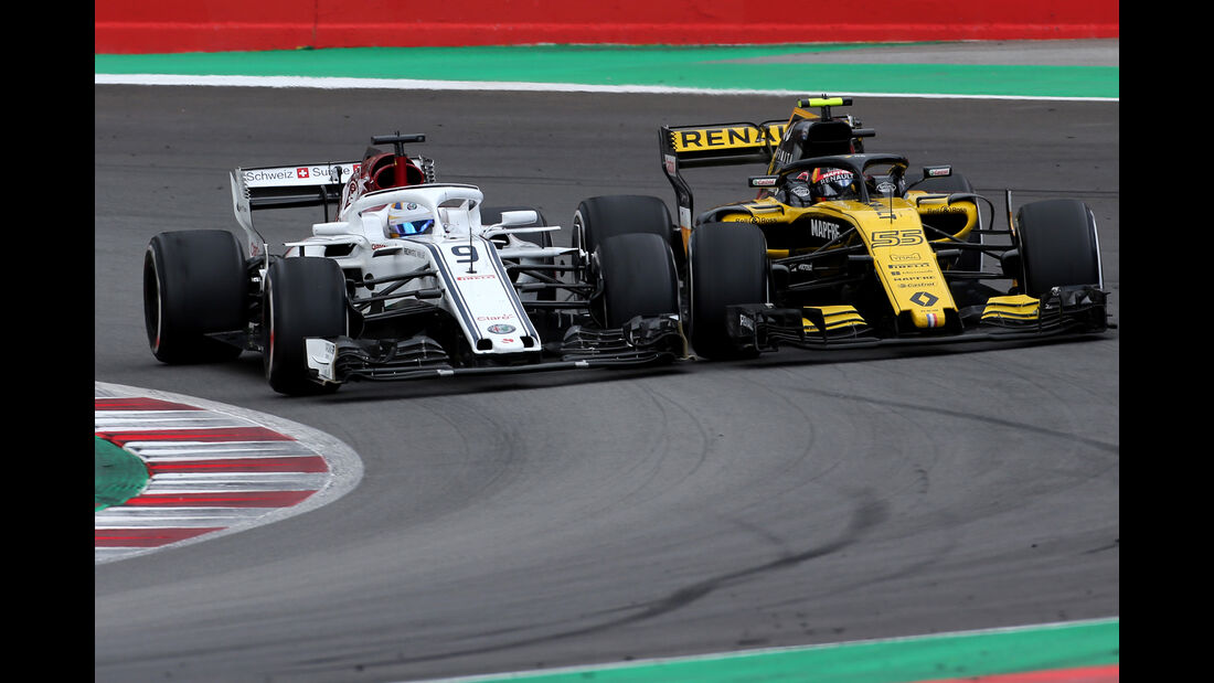 Marcus Ericsson & Carlos Sainz - Formel 1 - GP Spanien 2018