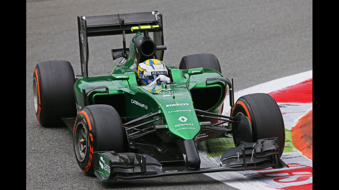 Marcus Ericsson - Caterham - Formel 1 - GP Italien - 5. September 2014