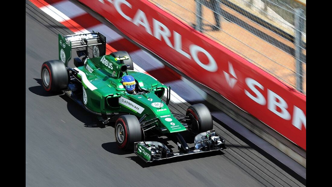 Marcus Ericsson - Caterham - Formel 1 - GP Monaco - 24. Mai 2014