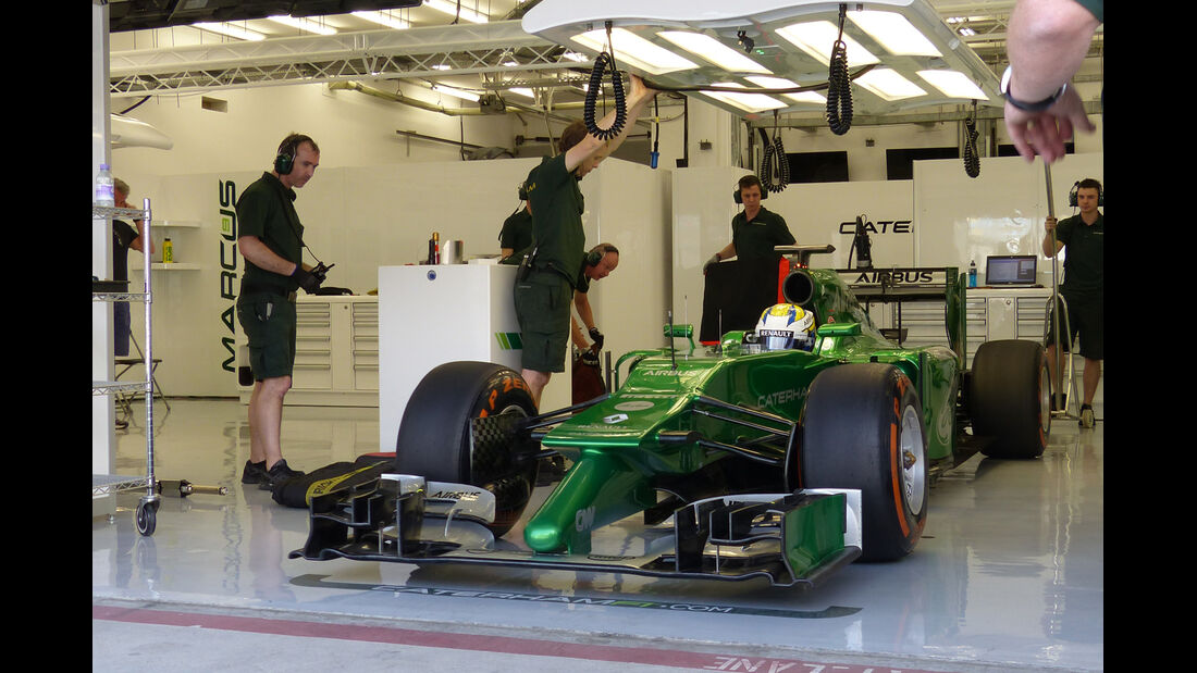 Marcus Ericsson - Caterham - Formel 1 - Test - Bahrain - 1. März 2014