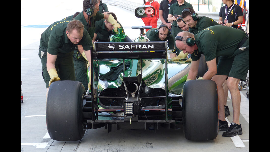 Marcus Ericsson - Caterham - Formel 1 - Test - Bahrain - 1. März 2014