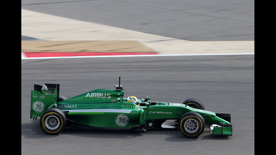 Marcus Ericsson - Caterham -  Formel 1 - Test - Bahrain - 28. Februar 2014