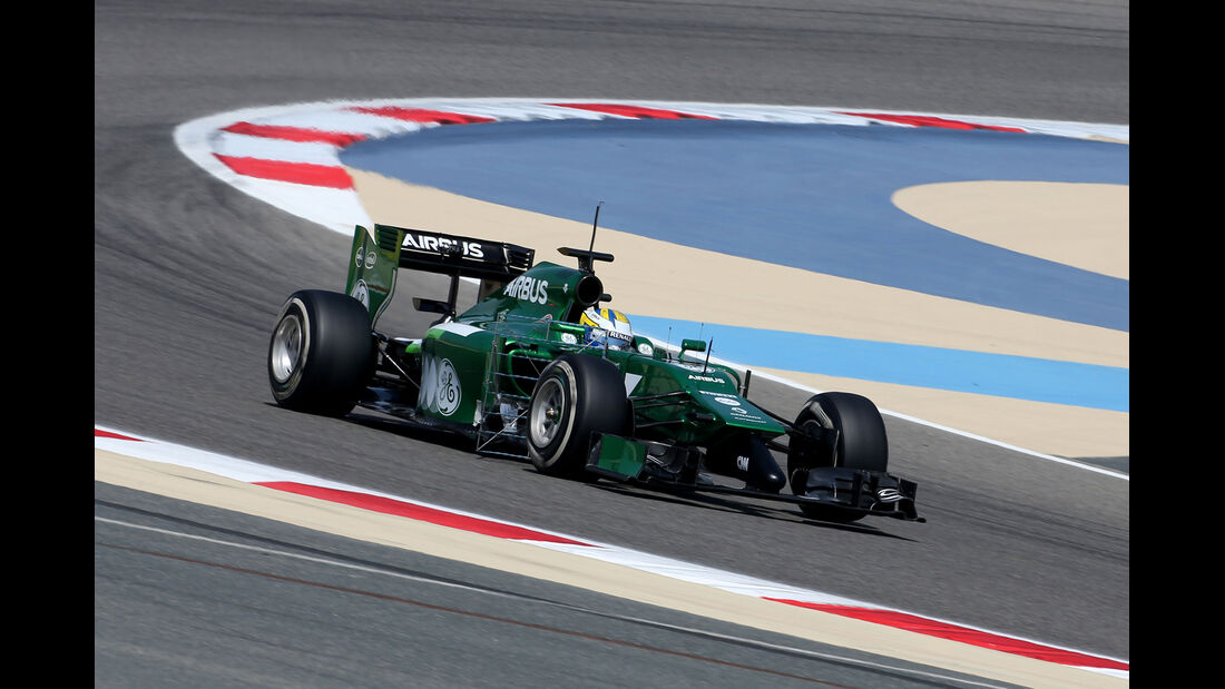 Marcus Ericsson - Caterham - GP Bahrain - Test 2 - 9. April 2014