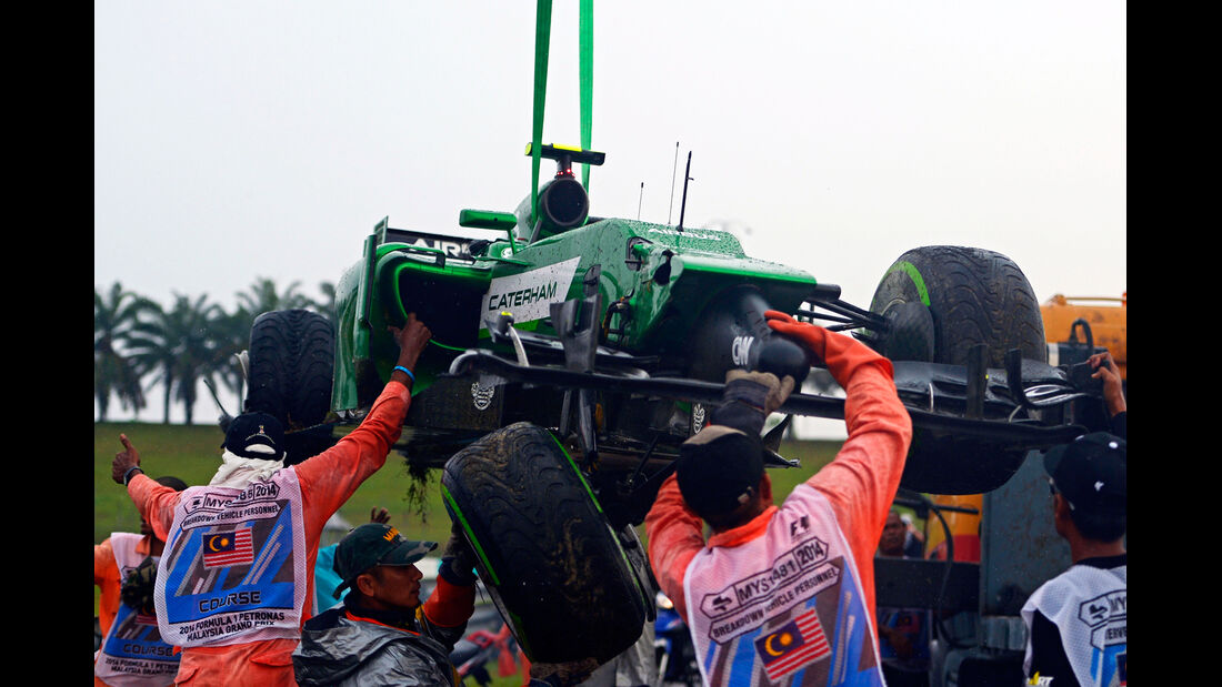 Marcus Ericsson - GP Malaysia - Crashs 2014