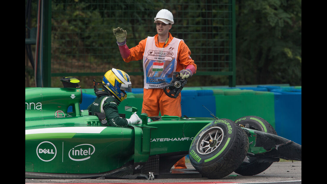 Marcus Ericsson - GP Ungarn 2014 - Danis Bilderkiste