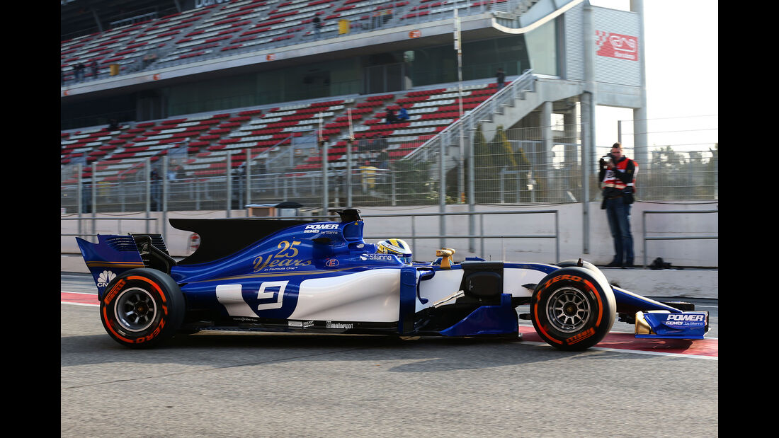 Marcus Ericsson - Sauber - F1-Test - Barcelona - 27. Februar 2017