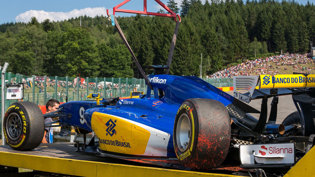 Marcus Ericsson - Sauber - Formel 1 - GP Belgien - Spa-Francorchamps - 21. August 2015