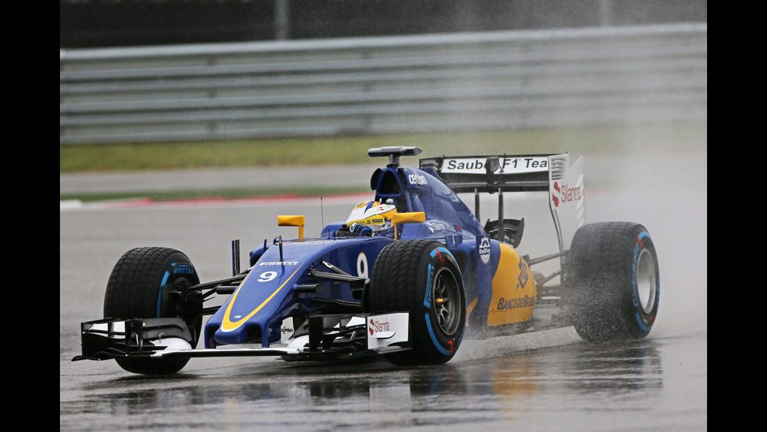 Marcus Ericsson - Sauber - Formel 1 - GP USA - Austin - Formel 1 - 24. Oktober 2015