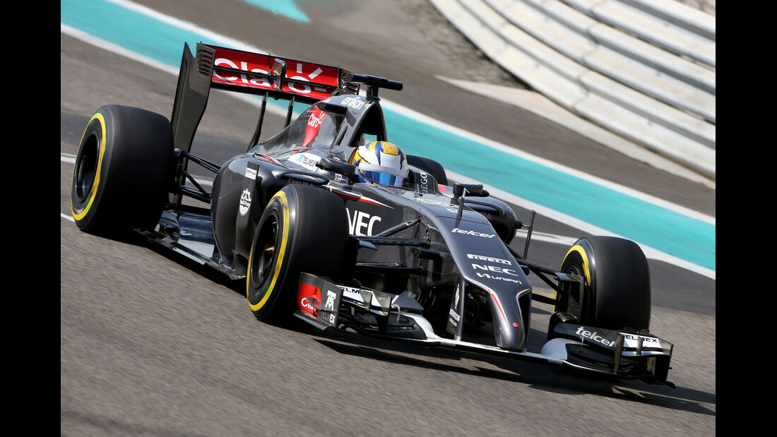 Marcus Ericsson - Sauber - Formel 1 Test - Abu Dhabi - 25. November 2014