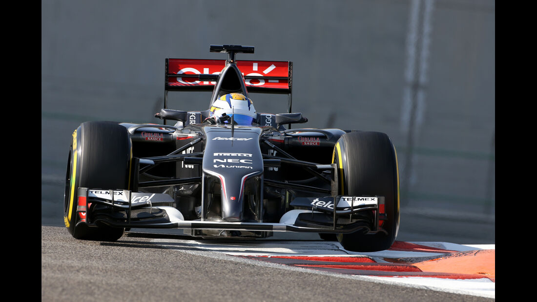 Marcus Ericsson - Sauber - Formel 1 - Test - Abu Dhabi - 26. November 2014