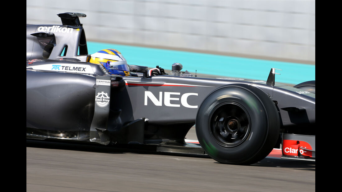 Marcus Ericsson - Sauber - Formel 1 - Test - Abu Dhabi - 26. November 2014